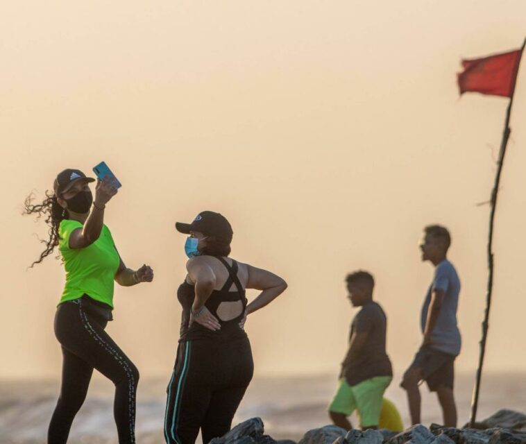 Barranquilla: se mantiene la alerta naranja en el mar Caribe por vientos y alto oleaje