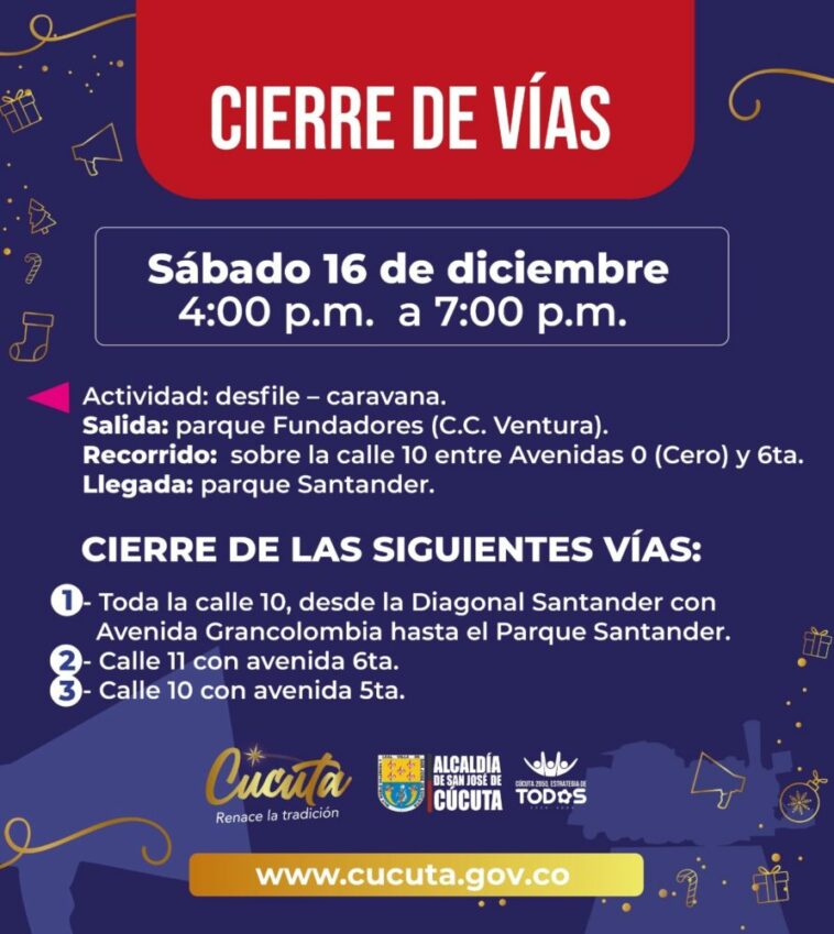 CELEBRACIÓN DECEMBRINA Y REACTIVACIÓN ECONÓMICA EN CÚCUTA