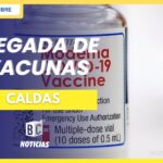 Caldas recibe 17.400 vacunas de Moderna para refuerzo contra el covid-19