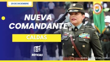 Coronel Liliana Andrea Jiménez Falla se convierte en la primera mujer Comandante de la Policía en Caldas