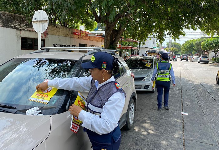 De forma pedagógica inician las fotomultas en Valledupar