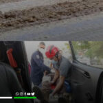 Derrame de estiércol provocó accidente en vía La Ye – El Viajano en Sahagún