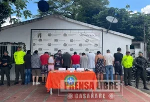 Desarticulado grupo delincuencial dedicado al tráfico de estupefacientes en Villavicencio
