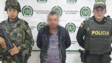 Ejército y Policía capturaron a alias ‘Richard’, requerido por el delito de concierto para delinquir en Herrera – Tolima
