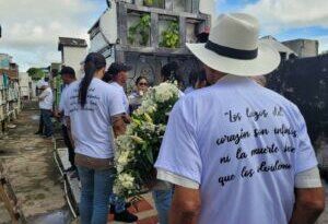 El adiós que selló la búsqueda de una familia en la región del San Jorge