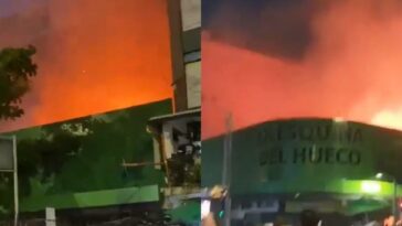 Emergencia en el centro de Medellín: Voraz incendio consumió locales en El Hueco