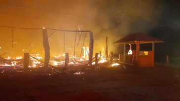 En Victoria (Caldas) se registró un incendio estructural