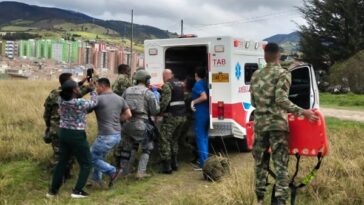 Esquirlas de explosivos tienen delicado a militar que piso mina en Los Andes, Nariño