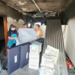 Familia víctima de incendio recibió ayuda humanitaria