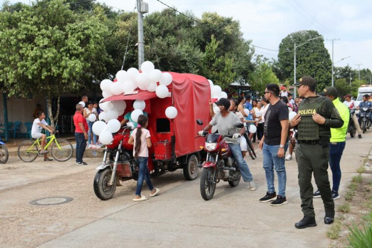 [Fotos] Barrancominas despidió con dolor a Miguel Ángel, el niño víctima del accidente aéreo