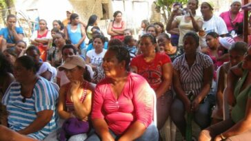 Foto referencia, mujeres, víctimas de la violencia en La Guajira.