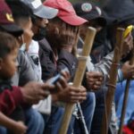 Grupo de unos 180 indígenas llegó a Bogotá: “Salimos asustados por los enfrentamientos que hubo”