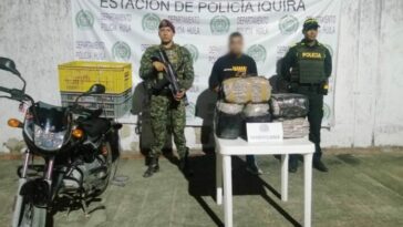 Hombre fue capturado transportando un cargamento de marihuana