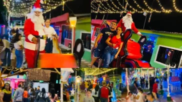 Imágenes: El barrio San Antonio en La Plata, Huila, siente y vive la Navidad