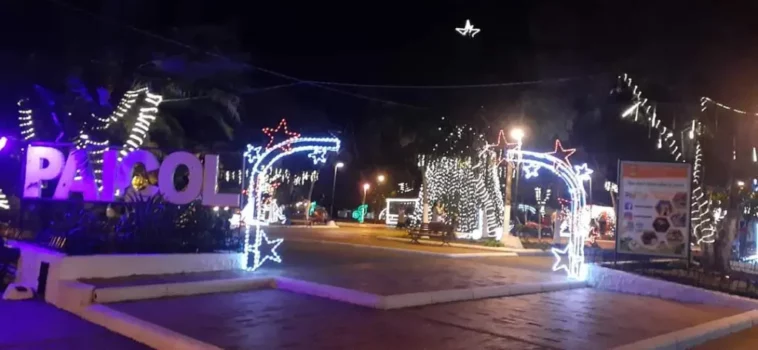 Imágenes: Paicol, Huila, se ilumina con el espíritu navideño