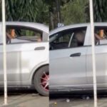 Indignación por pareja que tiene relaciones en carro parqueado en plena vía pública