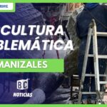 Inició la instalación de la escultura emblemática del escudo de Manizales en la Plaza Alfonso López