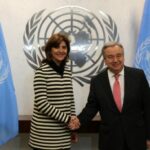 María Ángela Holguín enviada especial de la ONU en Chipre