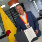 Mauricio Salazar, recibió Orden Cruz de los Fundadores en el grado de Gran Collar