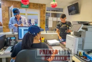 Mil pasaportes mensuales se expiden en oficinas de Casanare
