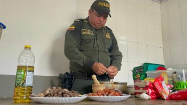 Montalvo, un Policía que fusiona el servicio público con su pasión culinaria