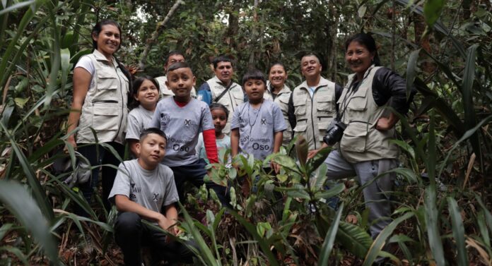 Mujeres y niños del sur del Huila, protegen la biodiversidad