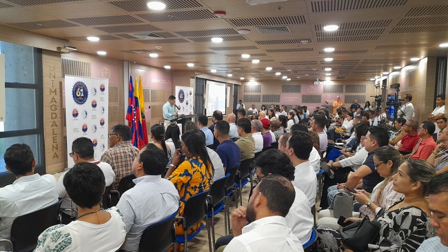 Pablo Vera rinde cuentas de su gestión como rector de Unimagdalena