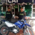 Policía Nacional recuperó motocicleta hurtada en Yopal