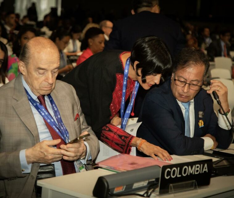 Presidente Gustavo Petro intervino en la COP28 en Dubai: habló de Hitler y Gaza