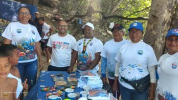 Prestadores de servicios turísticos de Playa del Muerto conmemoraron el Día Nacional de los Arrecifes de Corales