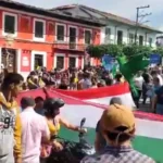 Protestas cierran vía entre La Mesa y Mosquera, Cundinamarca