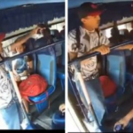 Video: el sorpresivo atraco al conductor y pasajeros de un bus en una vía del Atlántico