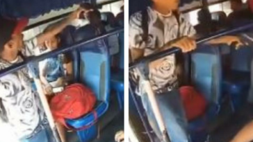 Video: el sorpresivo atraco al conductor y pasajeros de un bus en una vía del Atlántico