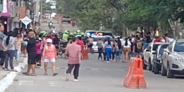 ¡De película! En medio de un intento de sicariato dos hombres resultaron heridos en la 3ª de la Simón Bolívar