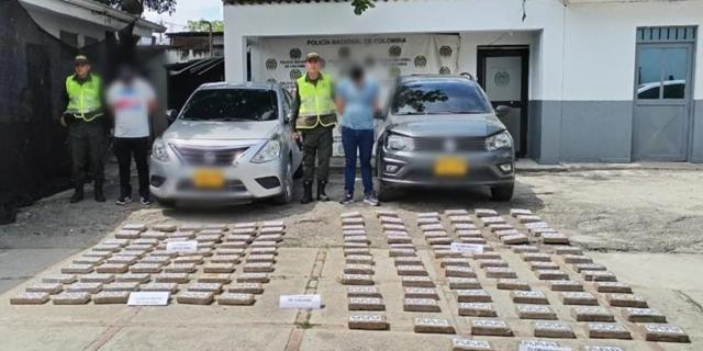 ¡Millonario alijo! Cayeron 173 kilogramos de cocaína en carreteras de Natagaima