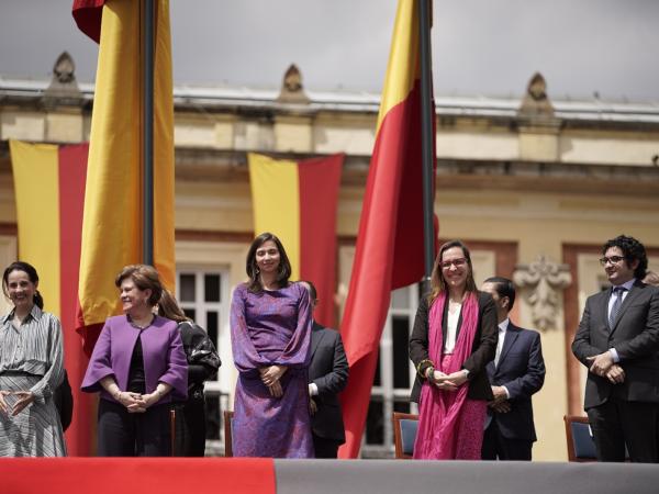 Ceremonia de posesión de Carlos Fernando Galán