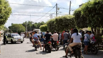 Accidente en Cereté: choque de motocicletas deja dos heridos