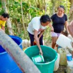 Ante sequía, distribuyen agua potable en los municipios de Ciénaga de Oro y Puerto Escondido