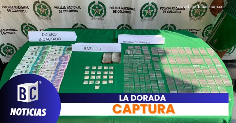 Capturan a presunto dinamizador del tráfico de estupefacientes en La Dorada