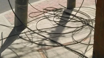 Cundinamarca, Soacha, robo cables