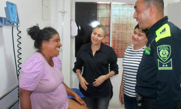 Deambulando por calles de Lorica rescatan mujer atlanticense