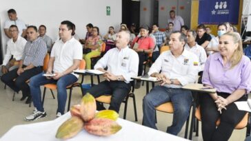 El gobernador Renson Martínez Prada defendió ante Fedecacao al gremio cacaocultor del Departamento