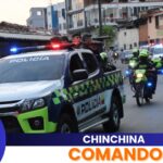 En Chinchiná se realizó un comando situacional para prevenir delitos