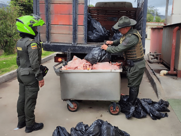 En Pasto incautaron 400 kilos de carne ilegal