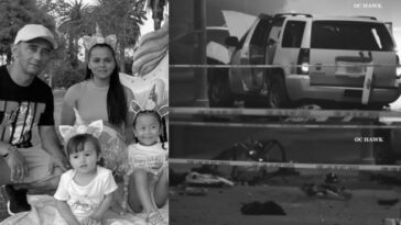 Familia quindiana víctima de accidente de tránsito en Los Ángeles: el padre, la mamá y su hija de 5 años pierden la vida