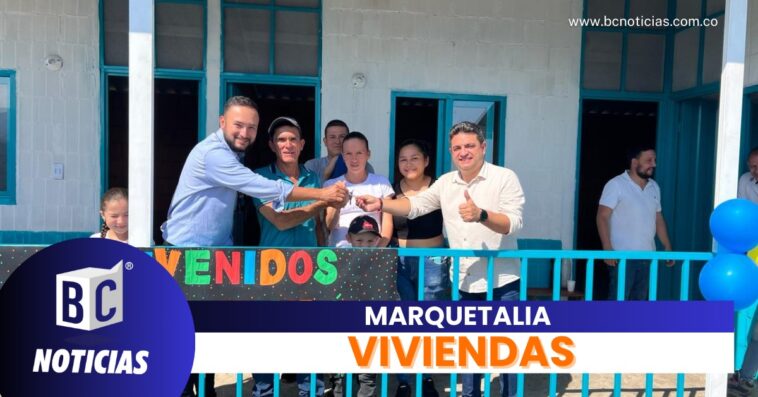 Gobernación entregó cinco viviendas en Marquetalia