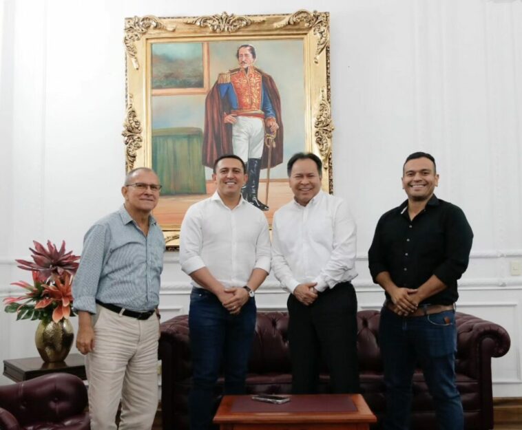 Gobernador William Villamizar Y Empresario Juan Gabriel Baca Trabajan En Proyectos De Desarrollo Económico Para Norte De Santander