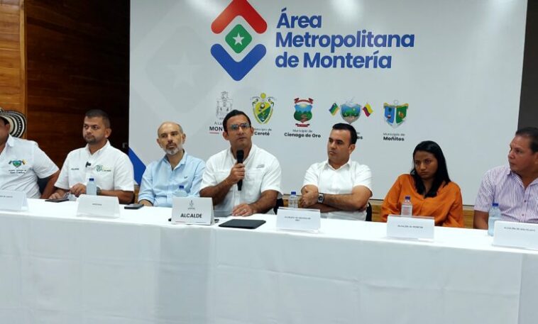 Histórico: Se firma el acuerdo para el área metropolitana de Montería