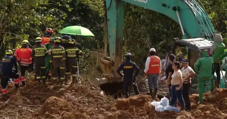 Identifican a otras dos víctimas mortales del derrumbe en Chocó