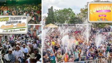 Isnos y Acevedo celebran el puente de reyes con fiestas populares